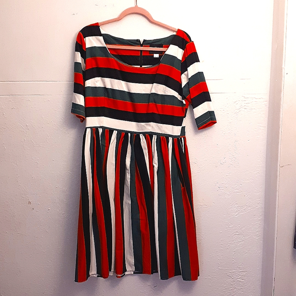 Halloween Stripe Dress